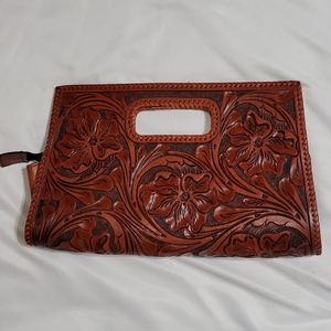 Origenes David Luna Brown Clutch